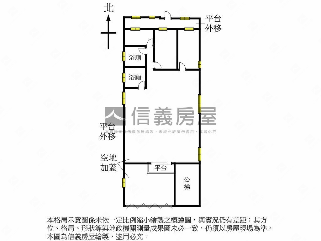 來財大空間永樂一樓房屋室內格局與周邊環境