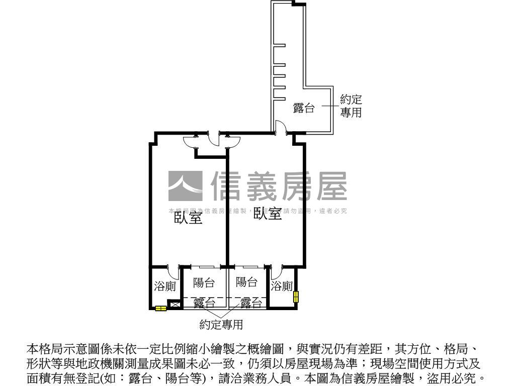 僑家晶鑽兩房車位２Ｂ房屋室內格局與周邊環境