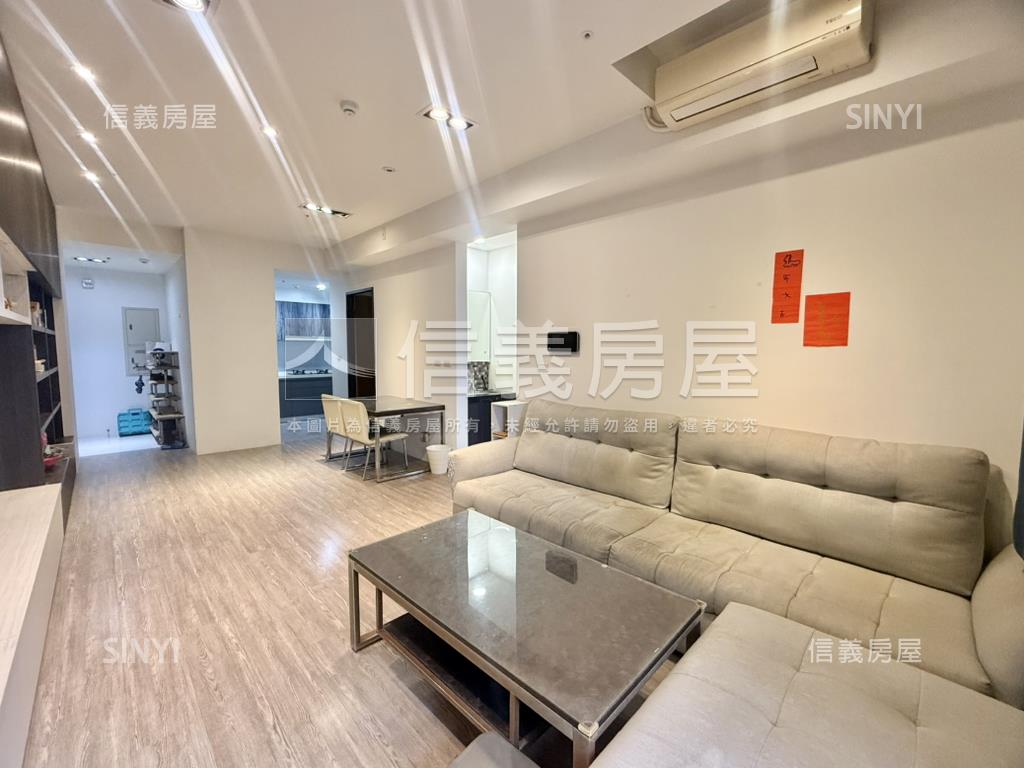 蛋黃區國聚質感大兩房平車房屋室內格局與周邊環境