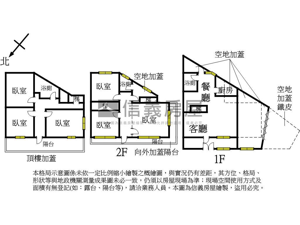 近環球稀有透天房屋室內格局與周邊環境