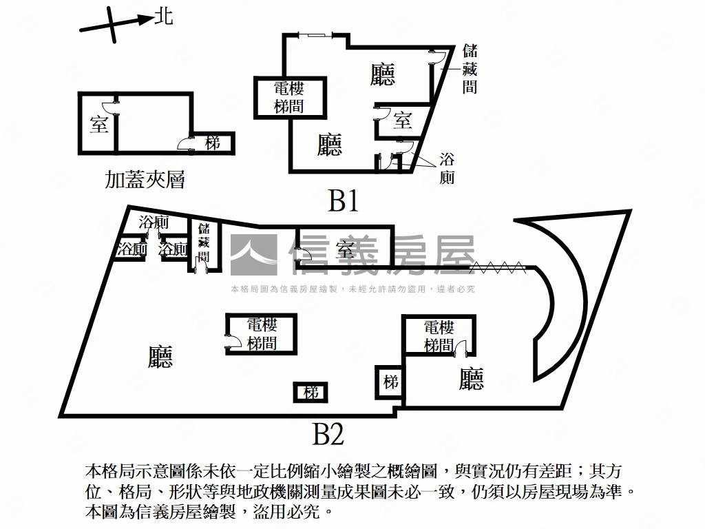 北市難得大坪數空間地下室房屋室內格局與周邊環境