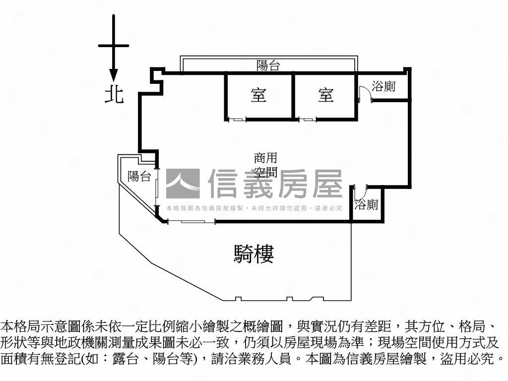公館三角窗店面房屋室內格局與周邊環境