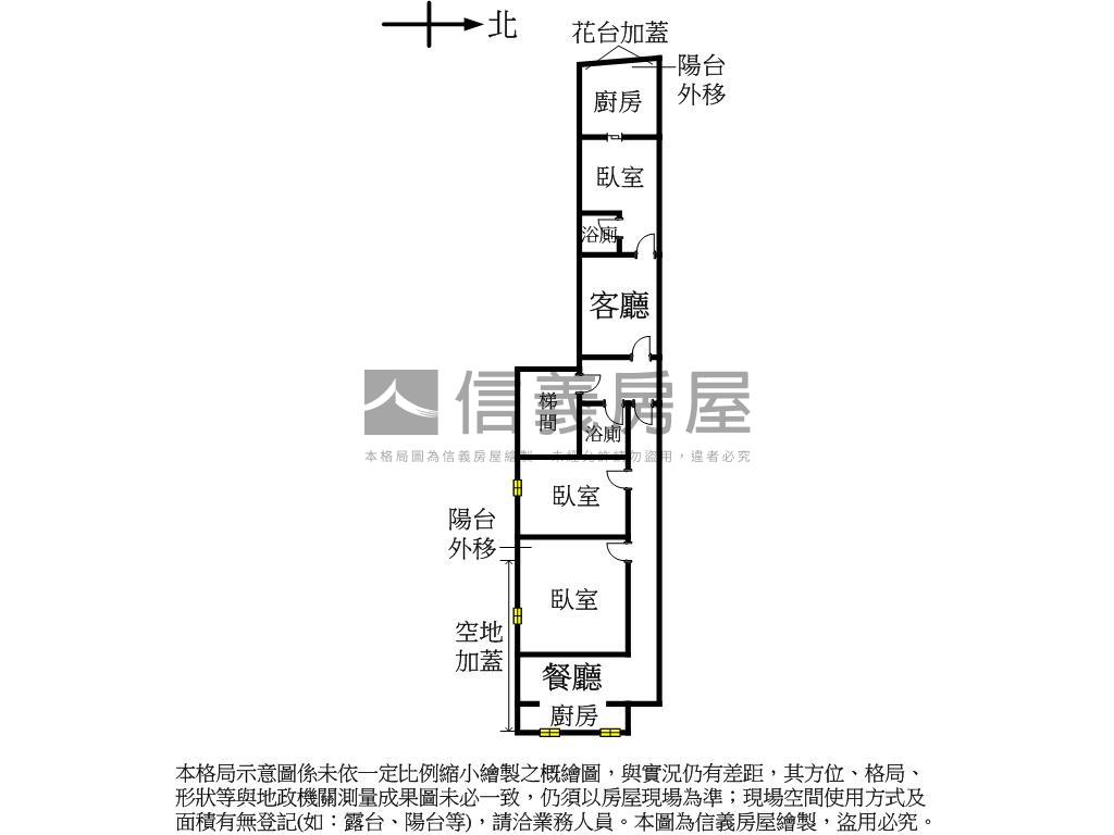 新店站美觀偶寓三房房屋室內格局與周邊環境