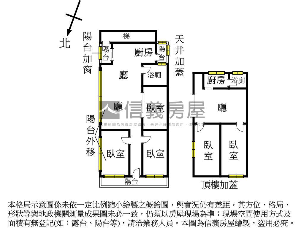 永福街大空間美寓房屋室內格局與周邊環境