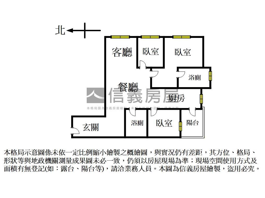 閱讀台灣高樓三房車位房屋室內格局與周邊環境