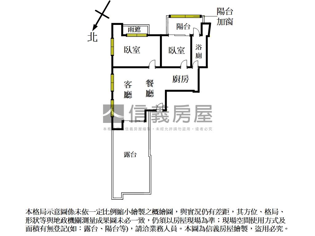 內湖捷運－稀有露臺景觀宅房屋室內格局與周邊環境