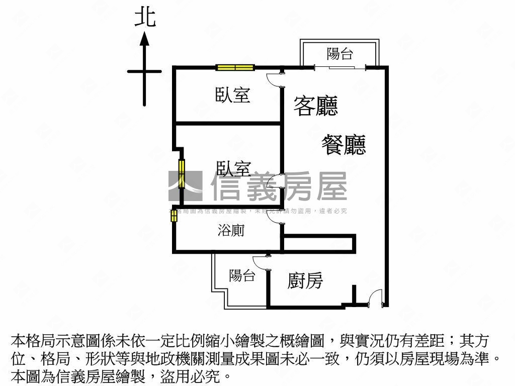 敘建築挑高美兩房車位房屋室內格局與周邊環境