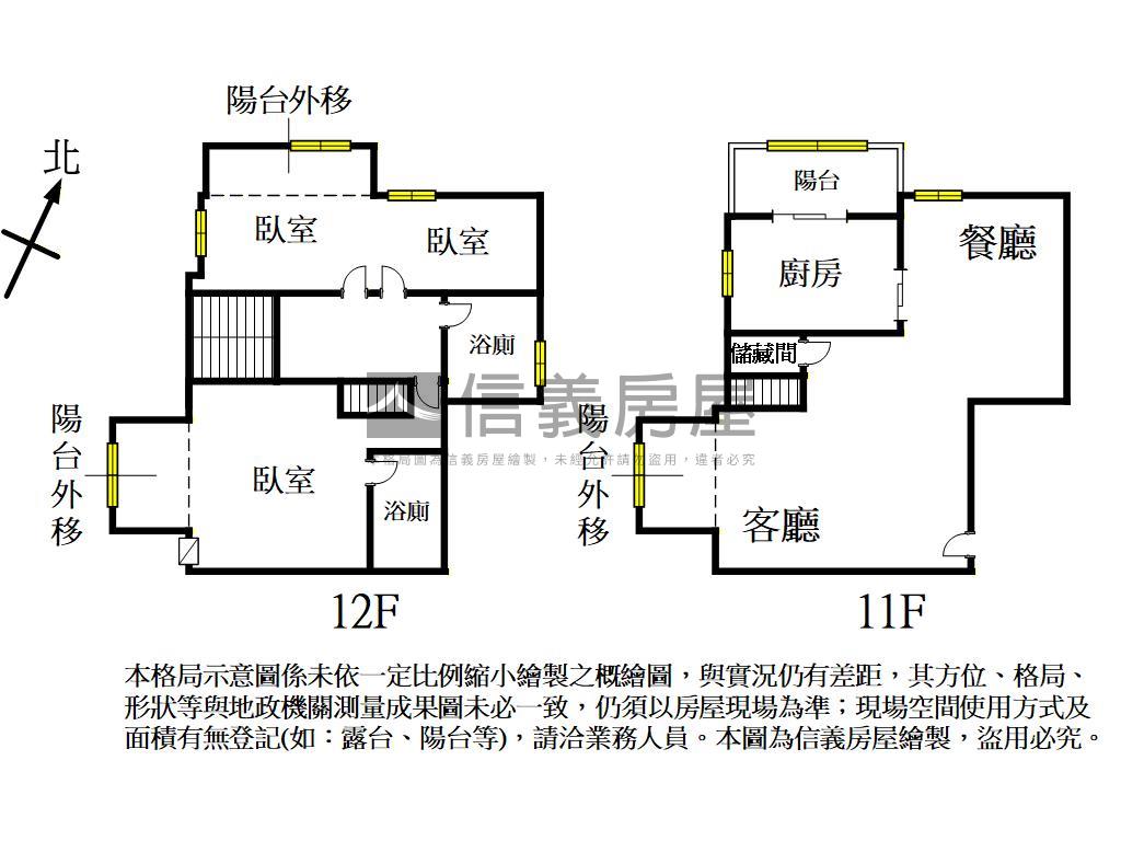 專任大有樓中樓美三房車位房屋室內格局與周邊環境