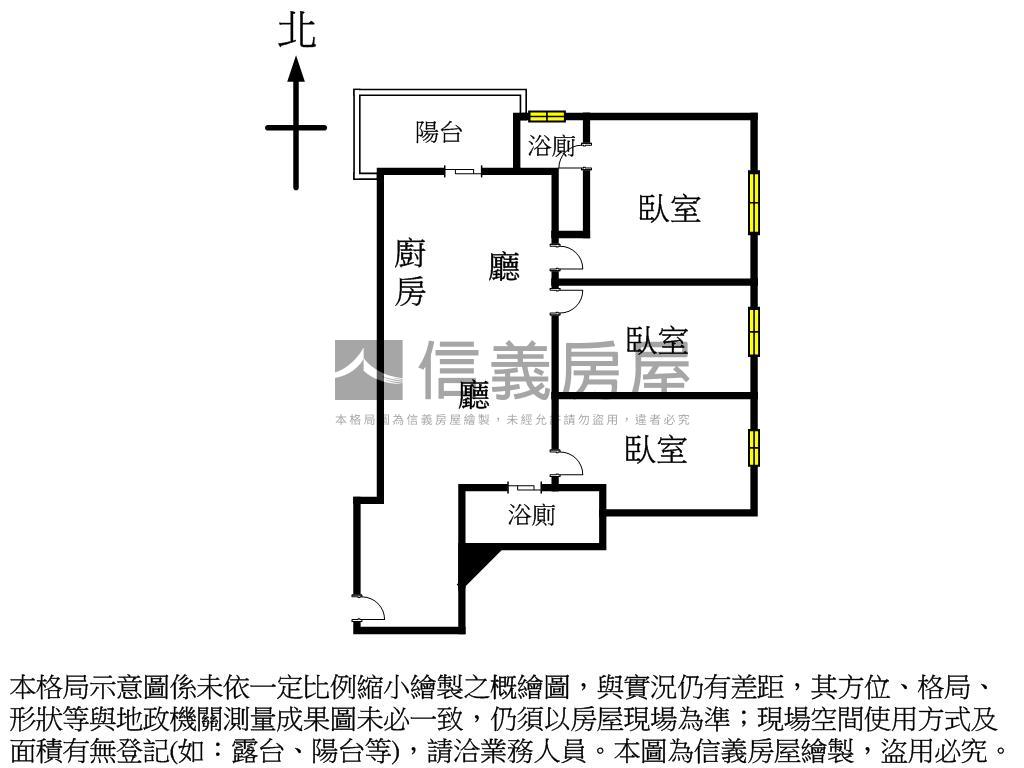 【新潤】近捷運三房車位房屋室內格局與周邊環境