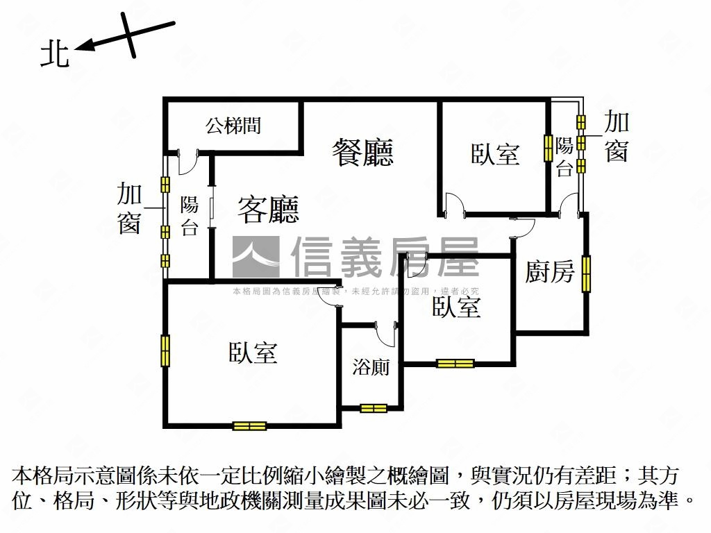 捷運邊間美美屋房屋室內格局與周邊環境