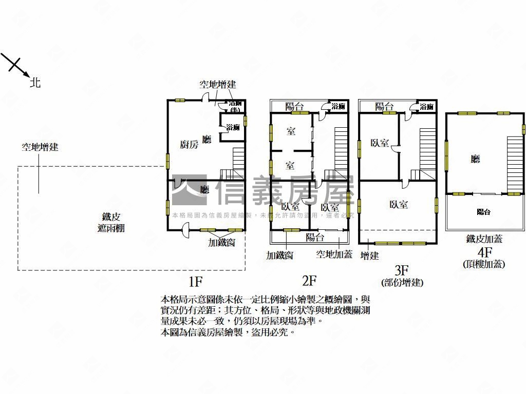 稀有三民正街商五透天房屋室內格局與周邊環境