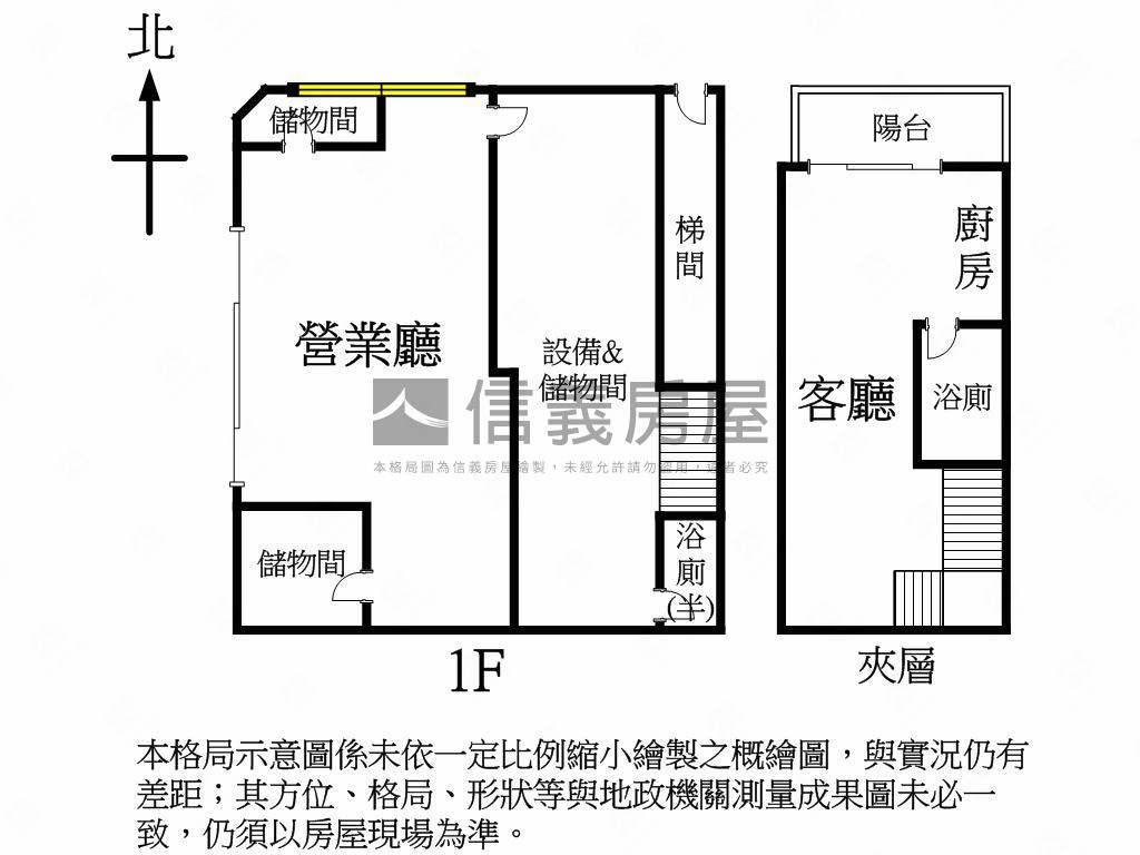 鳳山面寬角窗金△樓店房屋室內格局與周邊環境