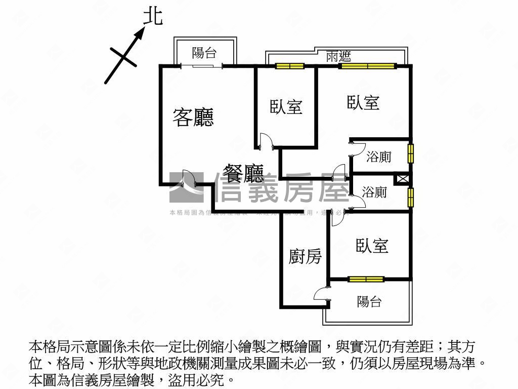 安和琉域景觀三房車位房屋室內格局與周邊環境