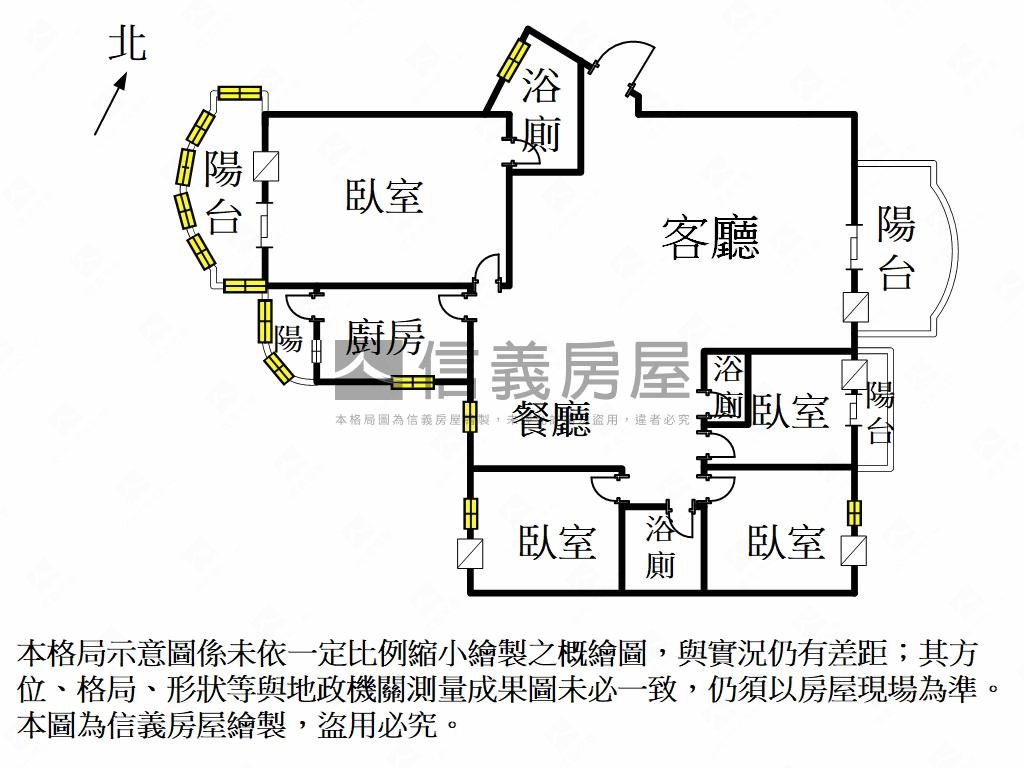 崇學路面公園大坪豪邸房屋室內格局與周邊環境