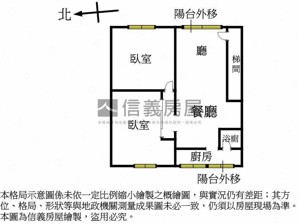中山國小稀有二樓房屋室內格局與周邊環境