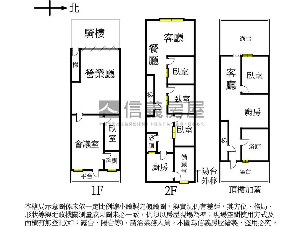 重慶北正馬路黑金潛力透天房屋室內格局與周邊環境