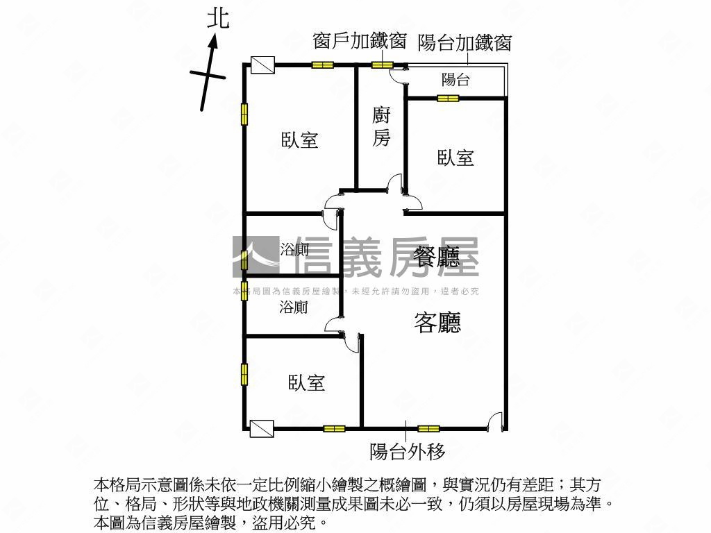 推薦！大元國小旁三房平車房屋室內格局與周邊環境