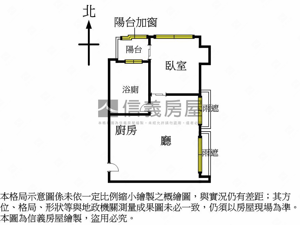 一方城心美妝車位房屋室內格局與周邊環境