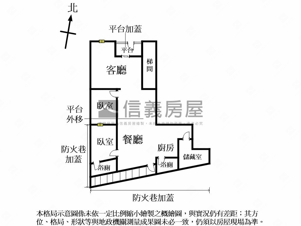 南港一樓Ｂ戶房屋室內格局與周邊環境