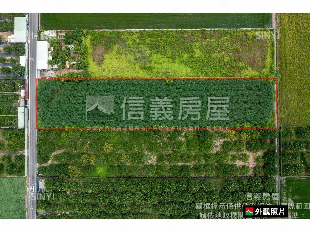 麻豆稀有方正約３分美農地房屋室內格局與周邊環境