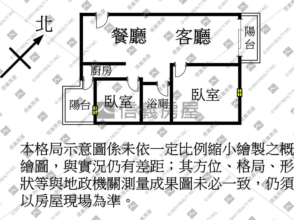 重劃區標準兩房車稀有釋出房屋室內格局與周邊環境