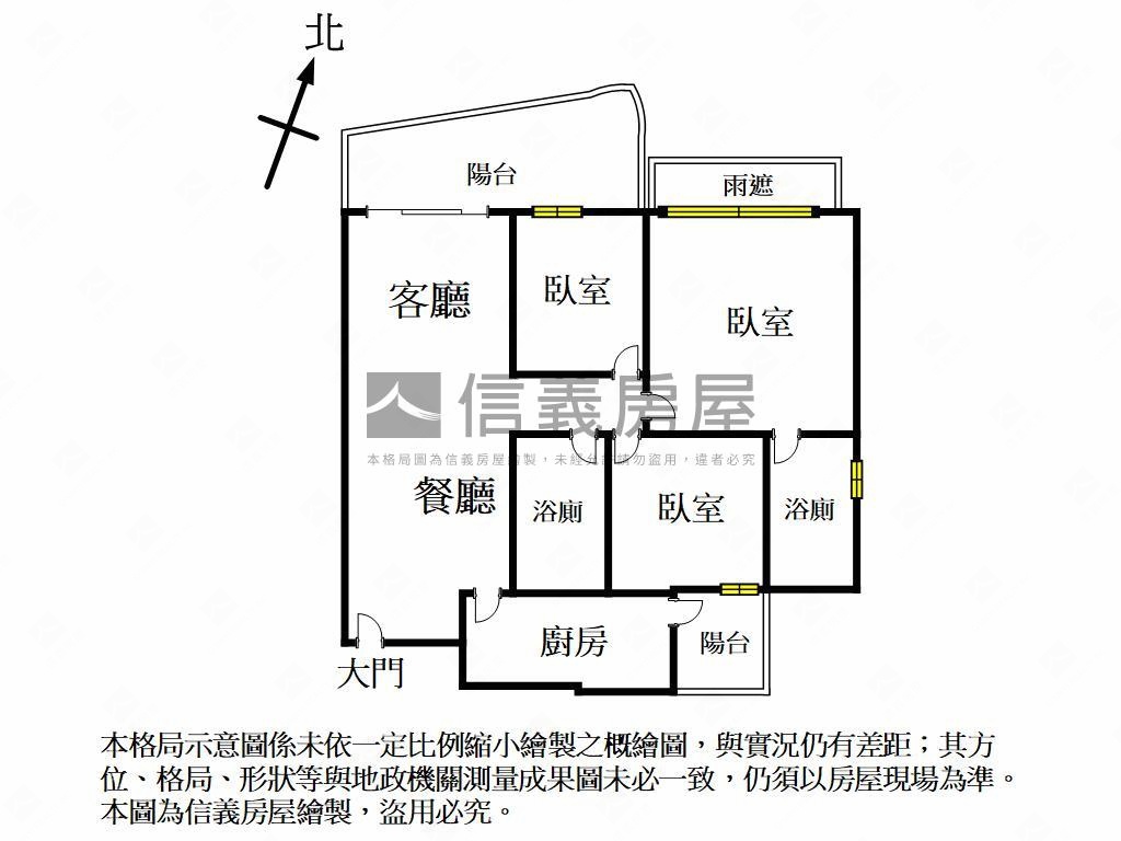 景觀橋科水岸花園三房平車房屋室內格局與周邊環境