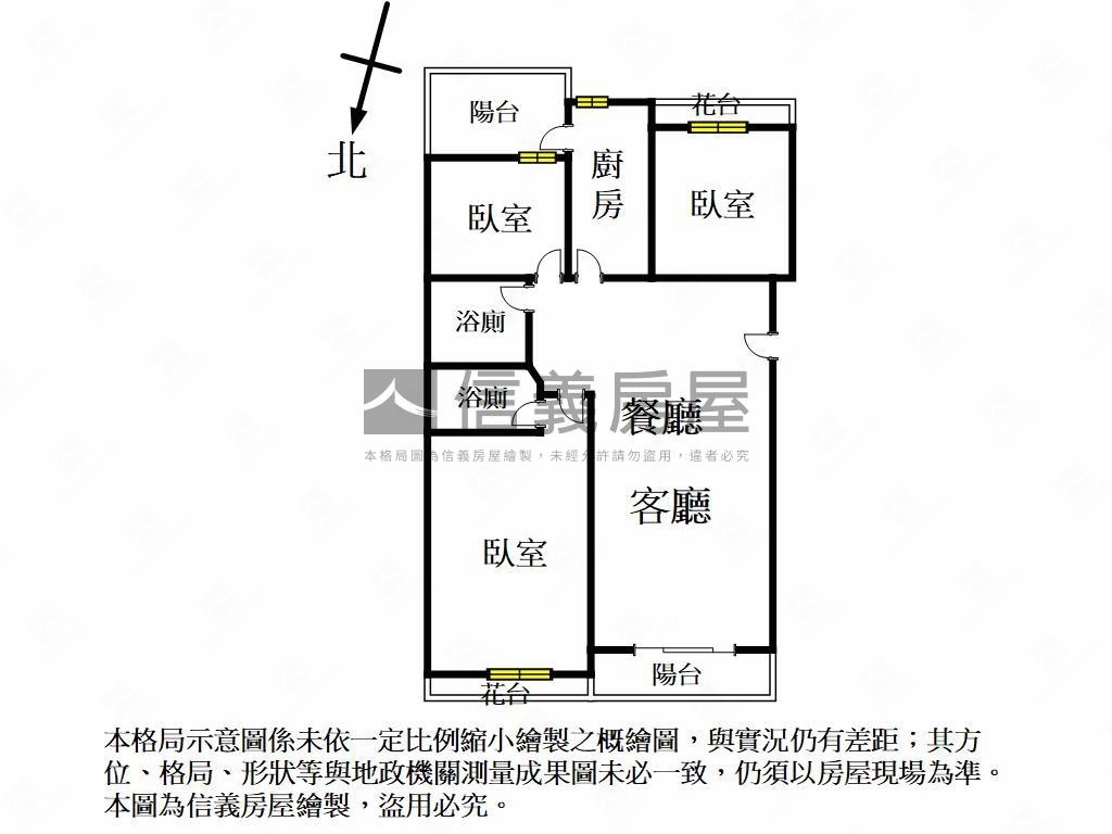 亞灣諾貝爾大三房房屋室內格局與周邊環境
