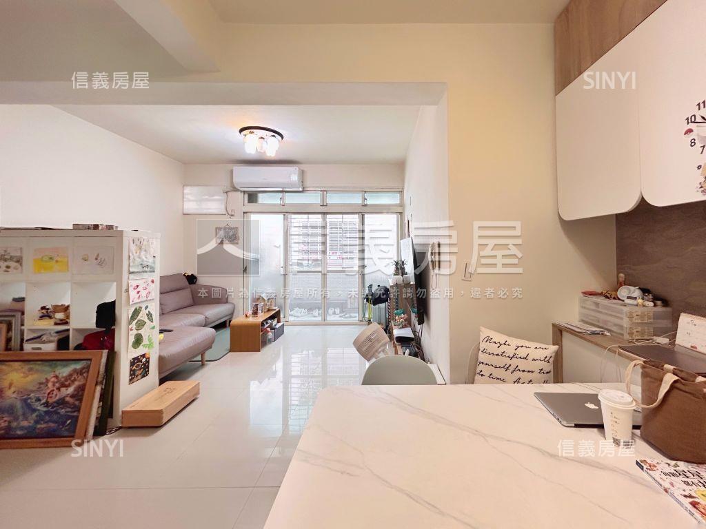 中信街稀有天然氣公寓四樓房屋室內格局與周邊環境