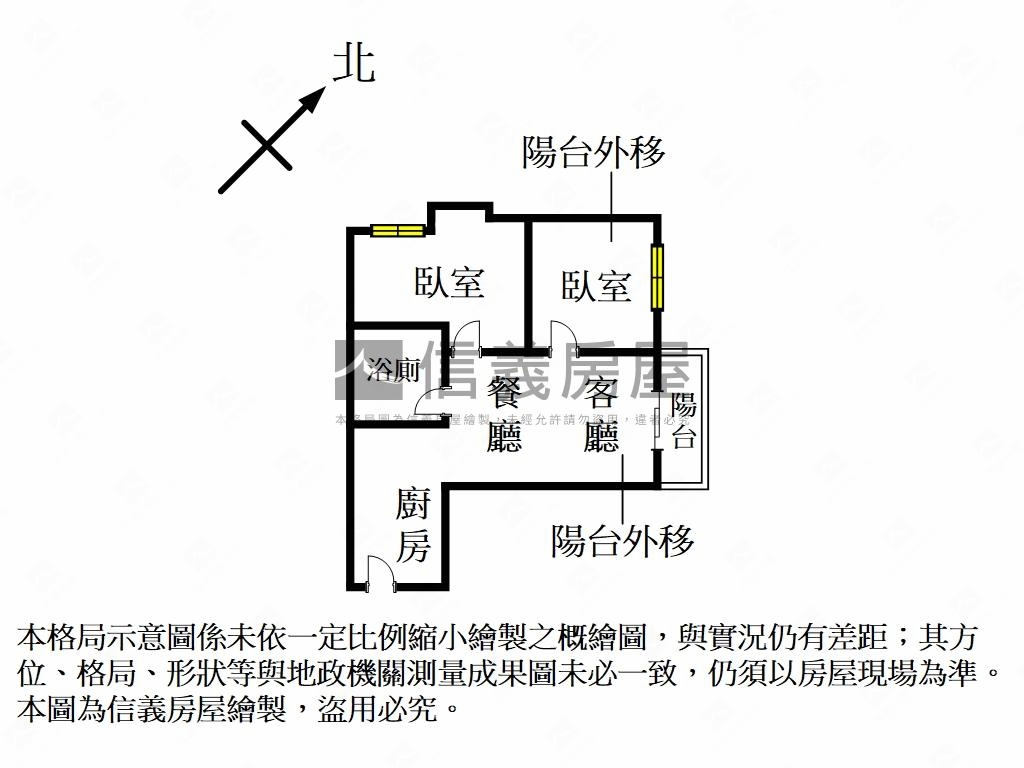 新接案！府中捷運精美兩房房屋室內格局與周邊環境