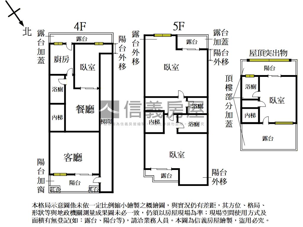 綠意採光樓中樓四房車位房屋室內格局與周邊環境