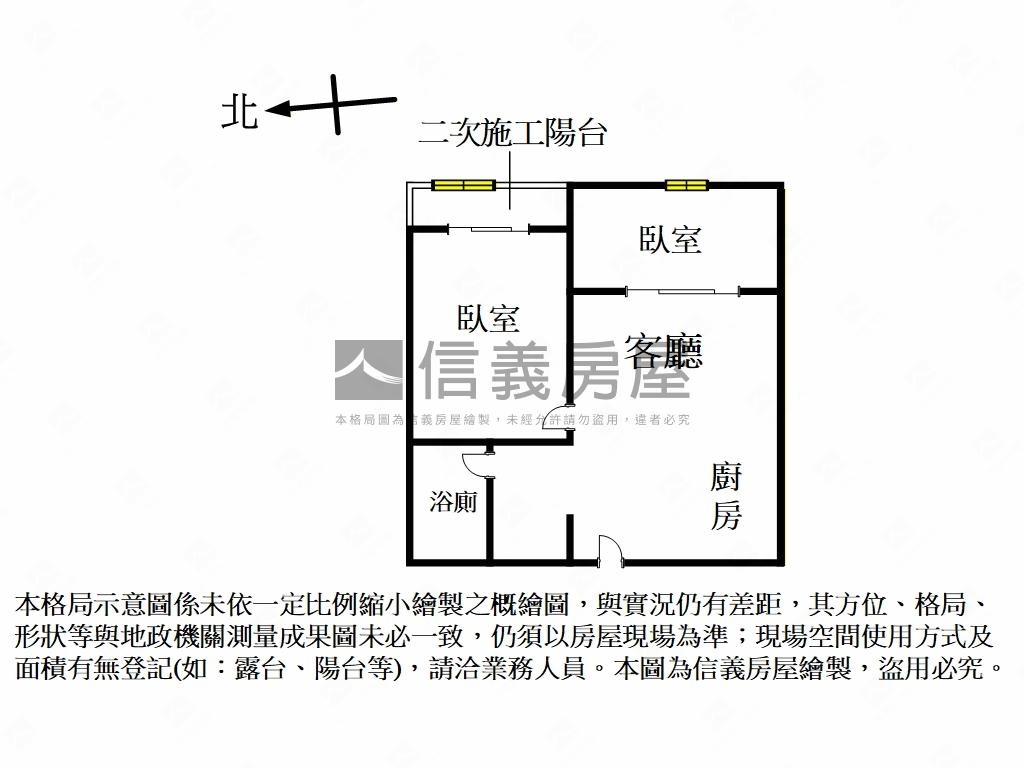 ＮＥＷ東區美妝電梯２房房屋室內格局與周邊環境