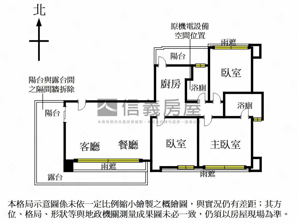 嚴選雋藏★禾碩三房車位房屋室內格局與周邊環境