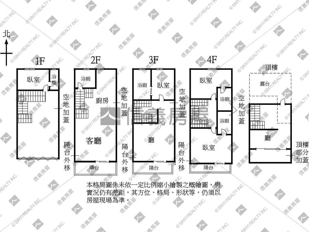 泱泱大氣全新未住透天房屋室內格局與周邊環境