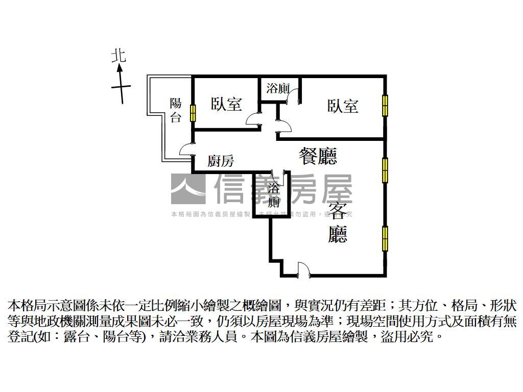 平實大坪數美居房屋室內格局與周邊環境