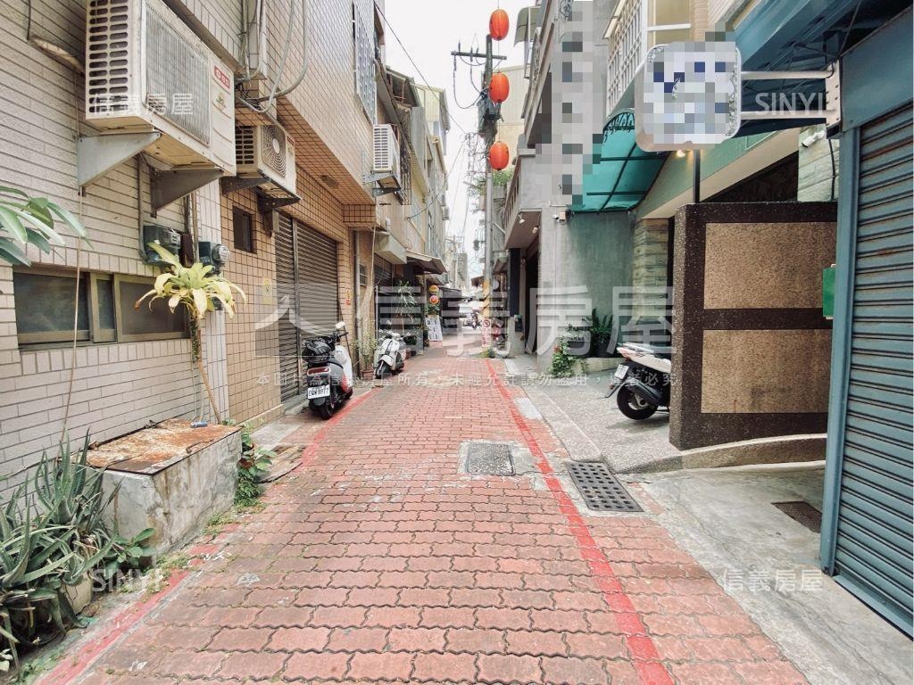 宮後傳統天井木質墅房屋室內格局與周邊環境