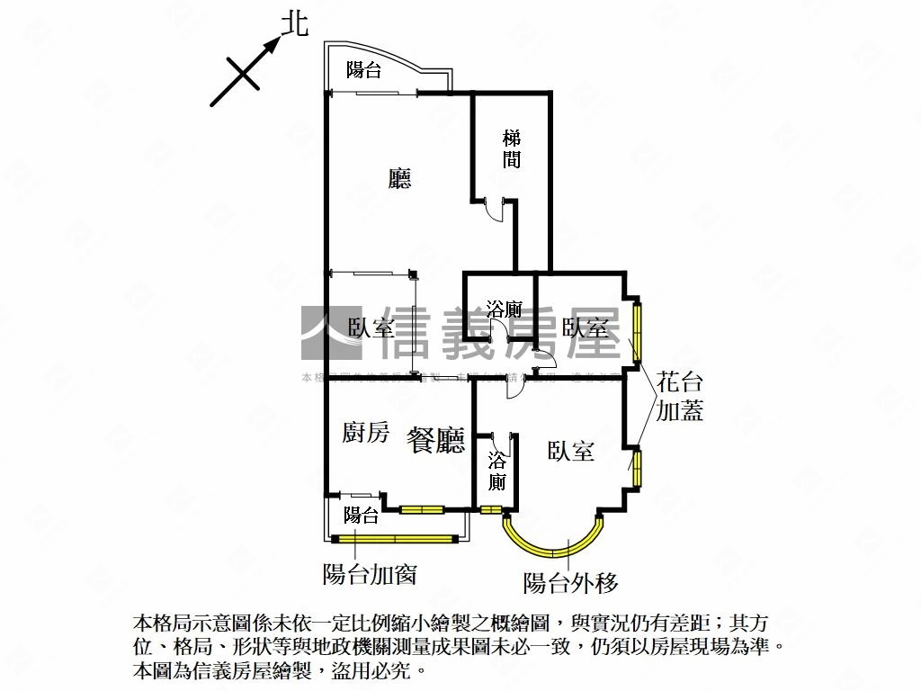 【台北新都】精美電梯三房房屋室內格局與周邊環境