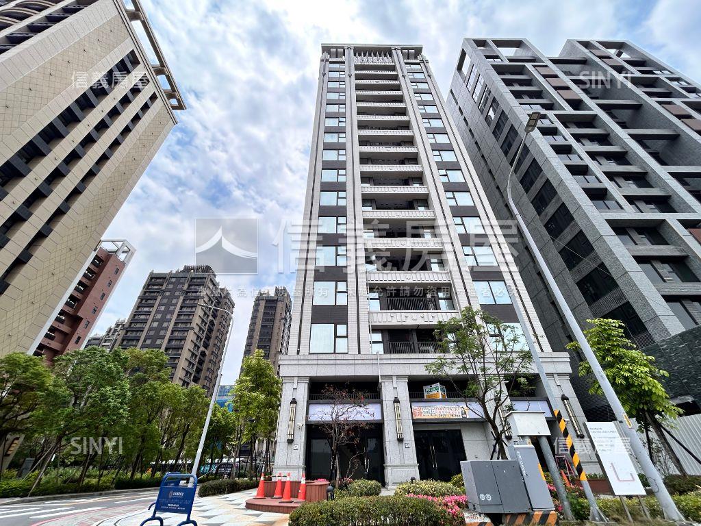 朗朗城心黃金三角店面房屋室內格局與周邊環境