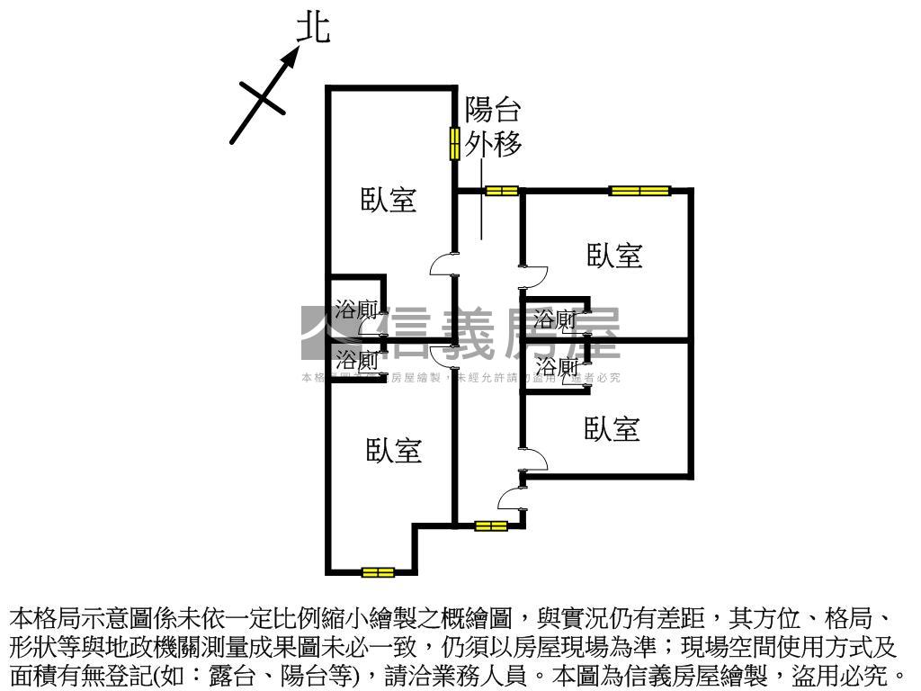 中華路收租公寓房屋室內格局與周邊環境