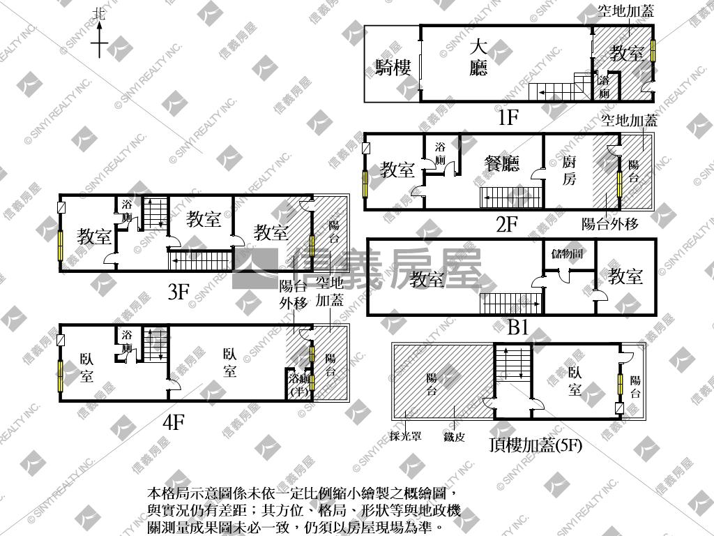 崇明國小補教黃金店面房屋室內格局與周邊環境