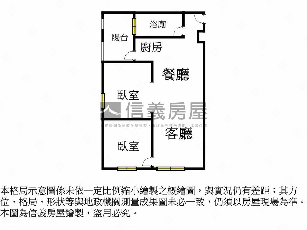 極急～最後換約兩房牡羊座房屋室內格局與周邊環境