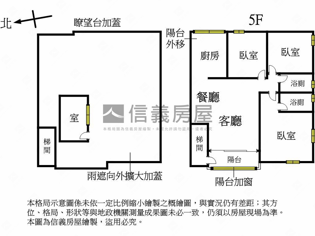 近古亭捷運三面採光大空間房屋室內格局與周邊環境