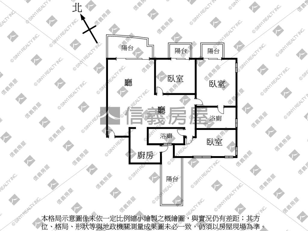 ♥時光織錦高樓三房平車♥房屋室內格局與周邊環境