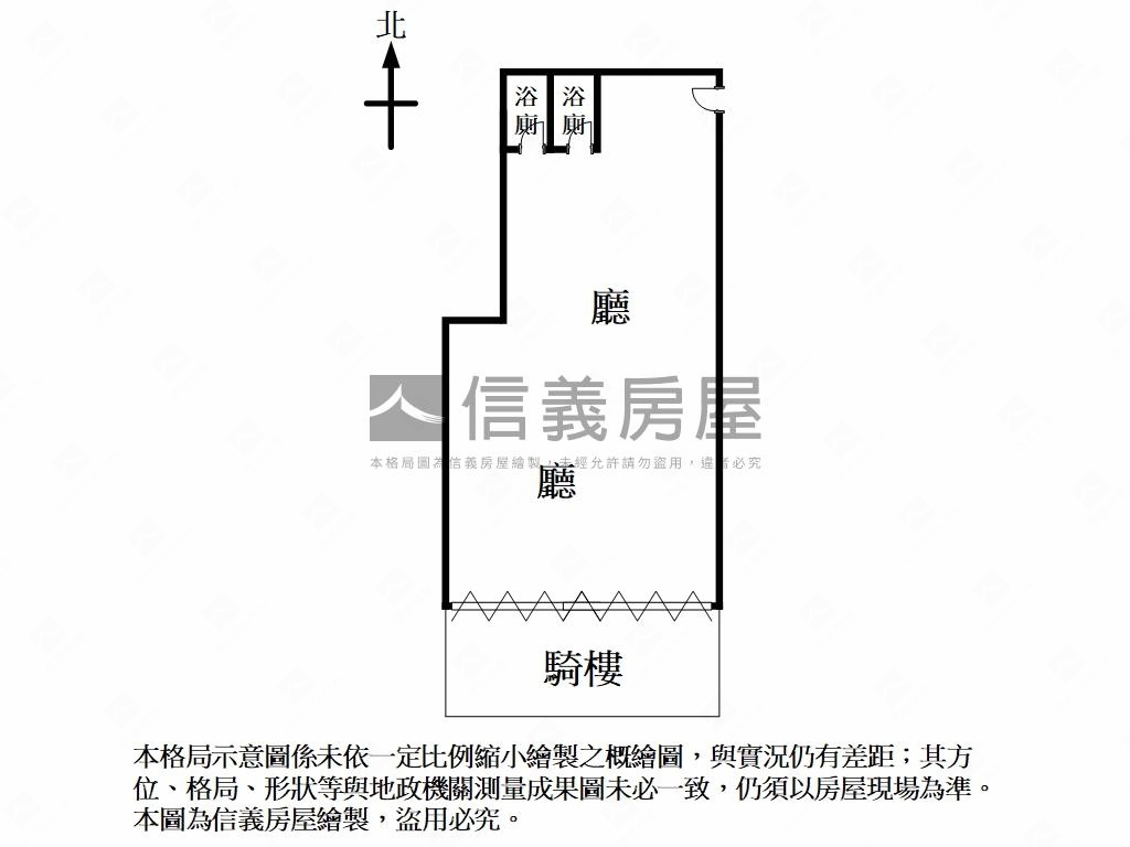 中山北二段黃金收租店面房屋室內格局與周邊環境