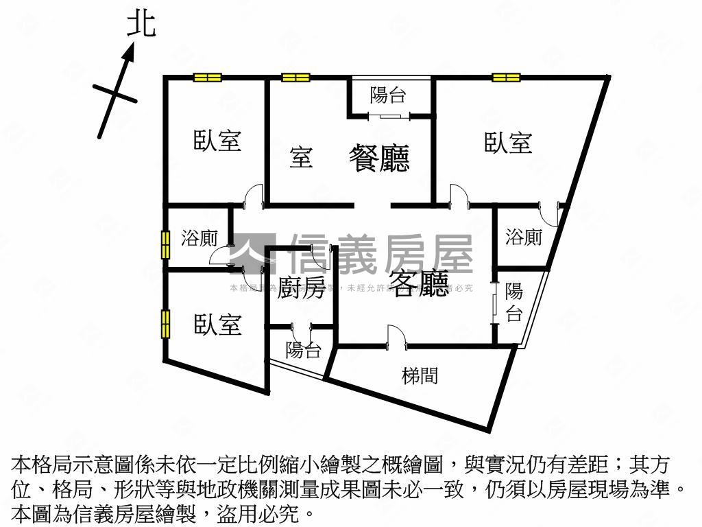 陶博館邊間３＋１房房屋室內格局與周邊環境