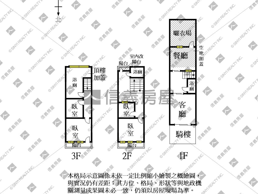 善化中正路透天房屋室內格局與周邊環境