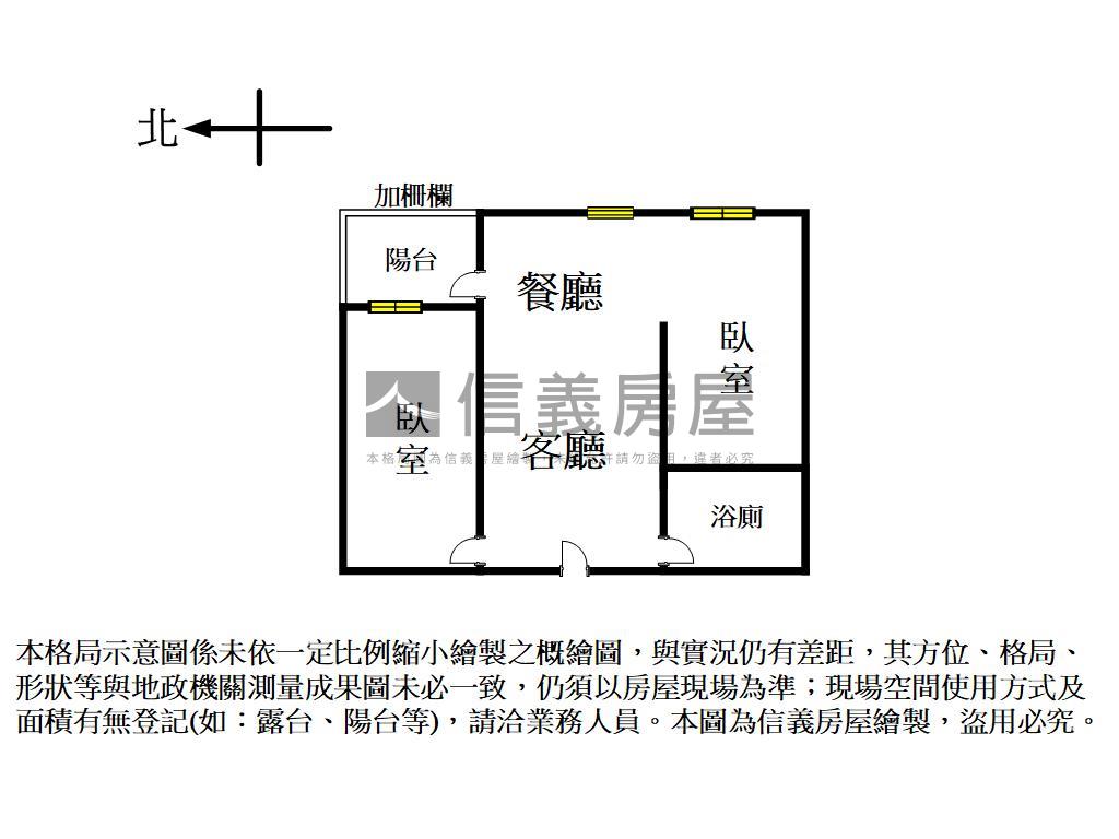 鑫市政！北歐風美宅１３樓房屋室內格局與周邊環境