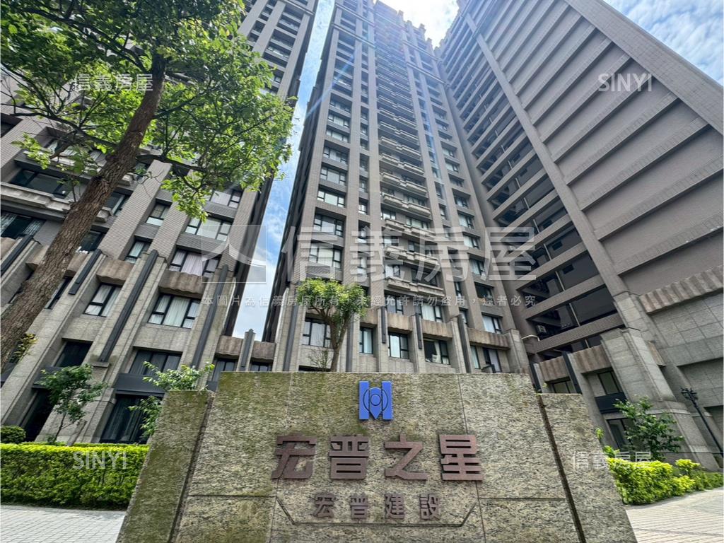 宏普之星面公園三房車位房屋室內格局與周邊環境