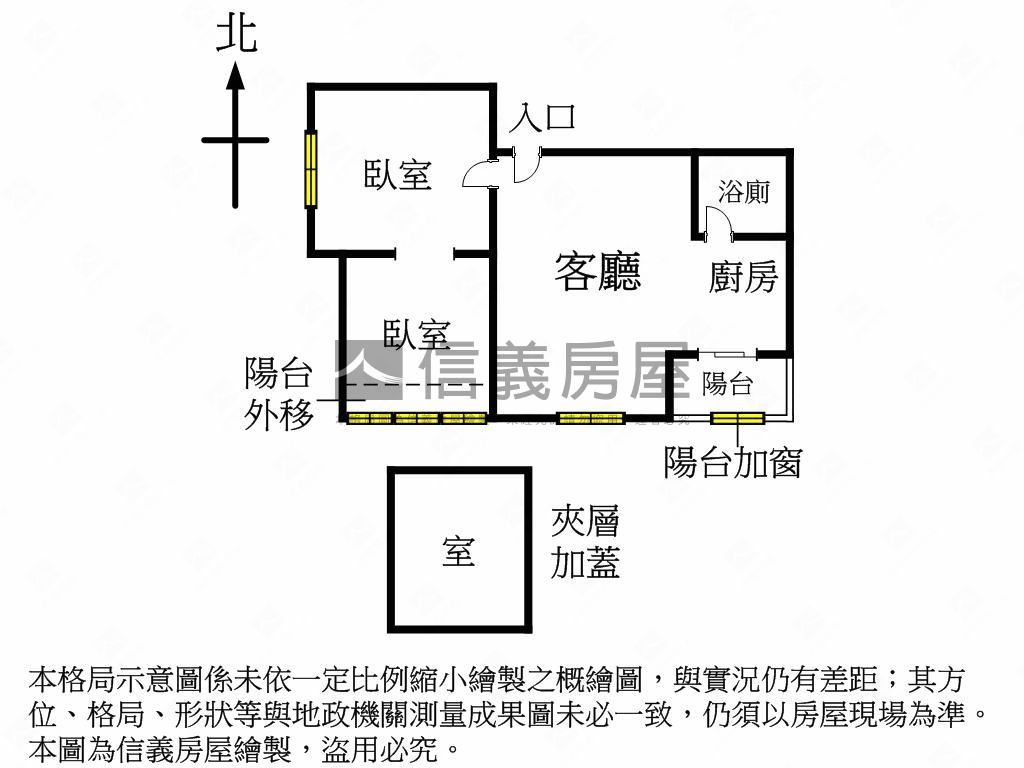 專任震後近捷運兩房附車位房屋室內格局與周邊環境