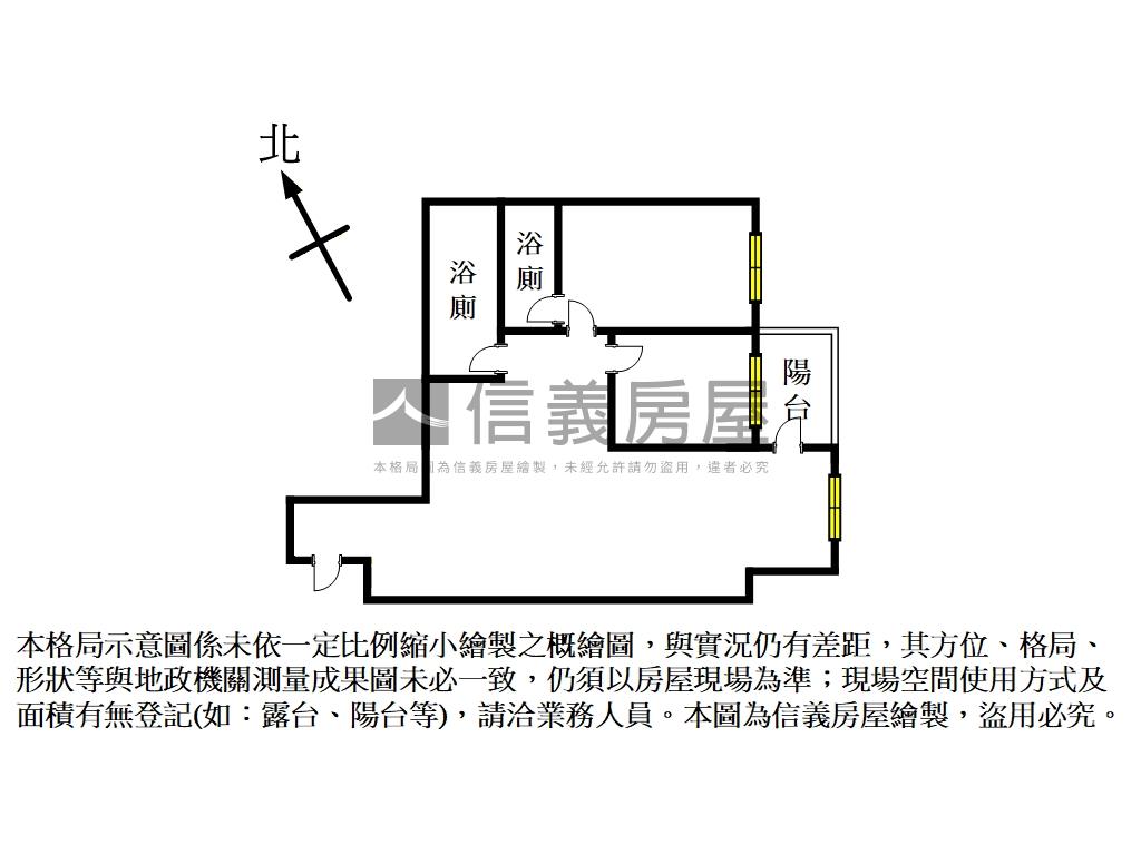 海樂地裝潢兩房房屋室內格局與周邊環境