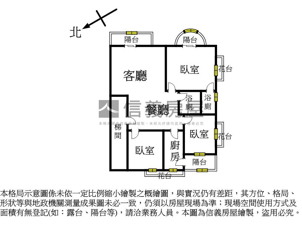山景＋校園景觀狀元地房屋室內格局與周邊環境
